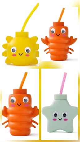 4PCS Novelty Dinkware