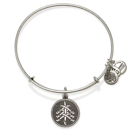 Alex and Ani Women's Seven Swords Charm Bangle II