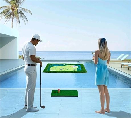 Floating Golf Green for Pool & Lake,