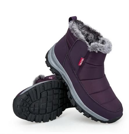 (Size38Euro) Winter Snow Boots for Men Women