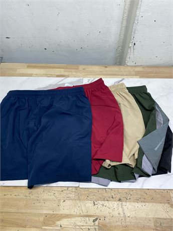 7 Pack of Athletic Basketball Mens Shorts