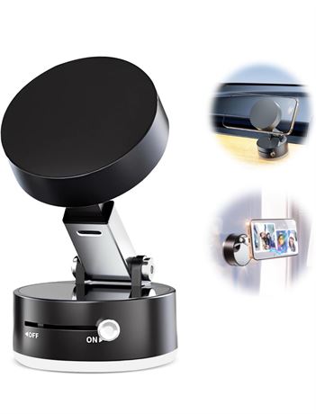 Vacuum Magnetic Suction Phone Mount
