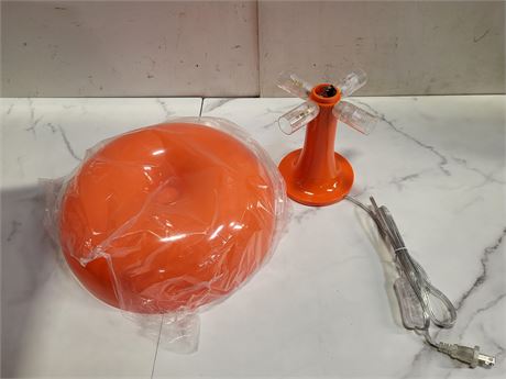 Orange Table Lamp