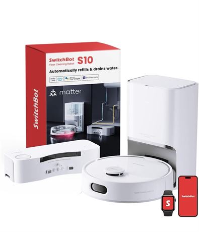 SwitchBot S10 Robot Vacuum and Mop