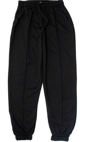 Women's High-Rise Cotton Jogger Pants