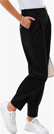 (L) Women's Summer High Waisted Pants for