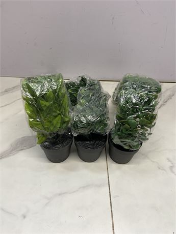 Artificial Potted Plants Set