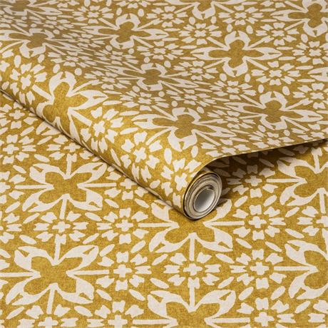 Mademoiselle Peel & Stick Wallpaper Yellow - Opal