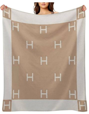 H Blanket Sofa Throw Blanket Soft and