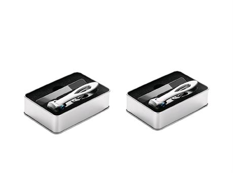 2PCs Nail-Clippers Nail File Kit for Thick