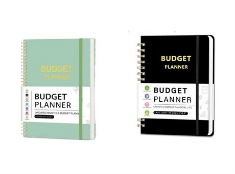 Set Of 2 Budget Planner - Monthly Financial