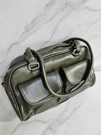 Green Leather Handbag