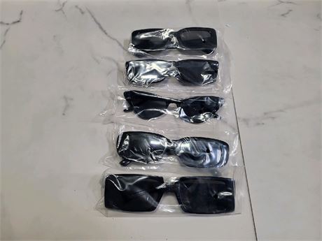 5pk Womens sunglasses