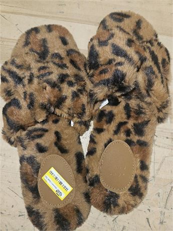 Womens A New Day Sage Pront Slippers