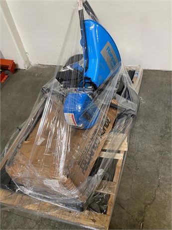 *Pallet of damaged equipments
