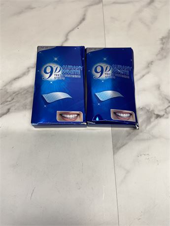 9D Aurany White Teeth Whitening Strips