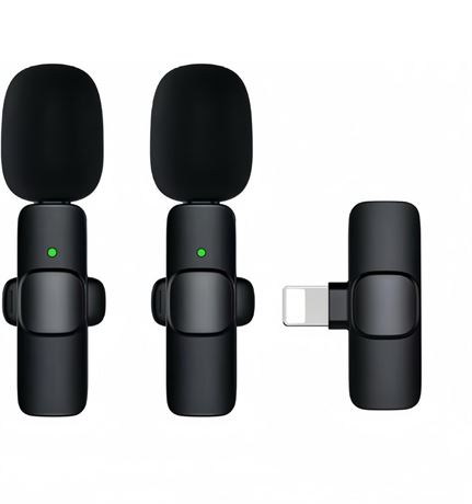 K9 Professional Wireless Lavalier Lapel Microphone