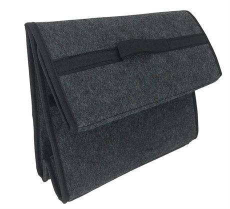 Soft Felt Car Bag Organizer, Folding Car