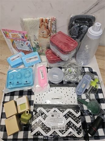 Bundle Of Home Supplies, Home Decor,