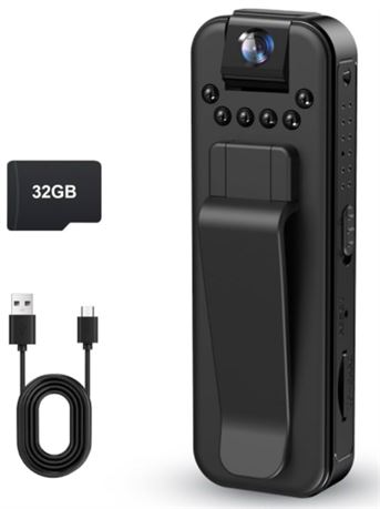 Mini Body Camera 1080P HD Small Video