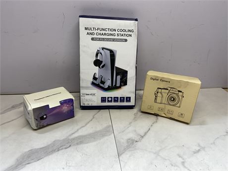 Electronics Lot with Cooling Station