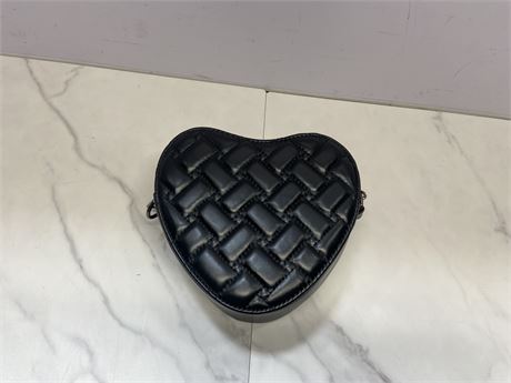 Heart-Shaped Quilted Bag