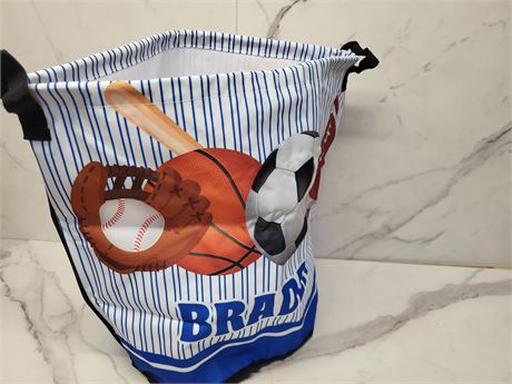 Sports Themed Laundry Basket