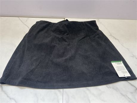 Black Corduroy Skirt