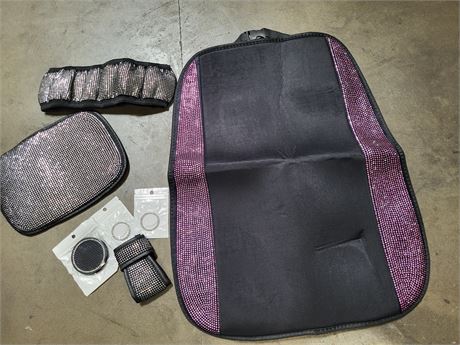 Rhinestone Car Accessory Set