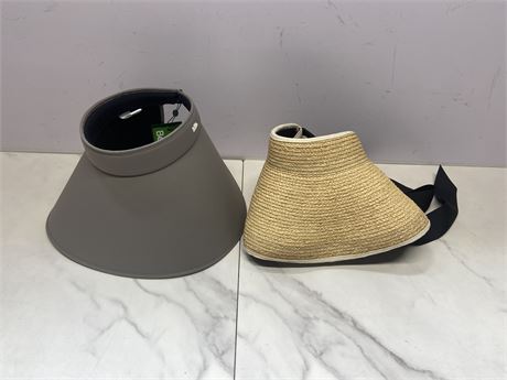 Lot of 2 Sun Visors
