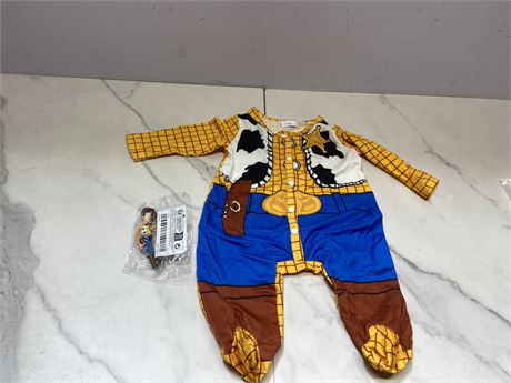 (1-3Months) Size Toy Story Baby Costume and Figure