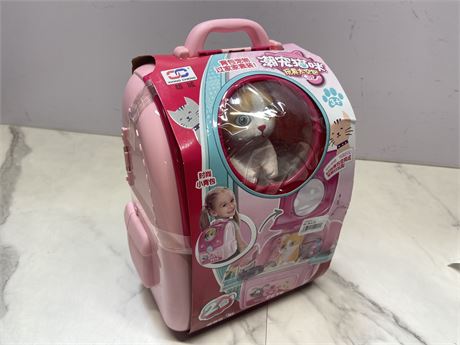 Children's Pet Carrier Toy Set