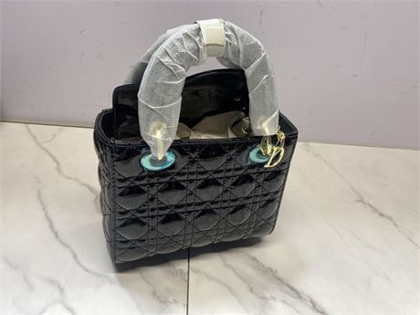 Black Quilted Handbag