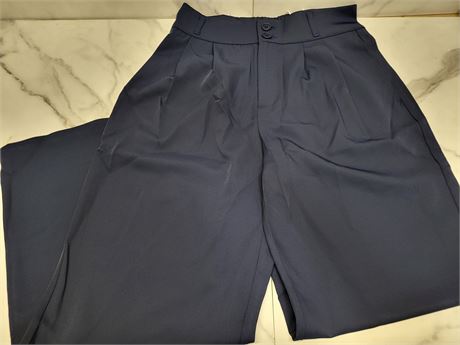 Small Petite Navy Blue Dress Pants