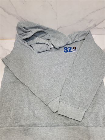 LG Gray Hoodie with SZ Logo