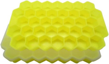 2 pack Honeycomb ice tray with Cover