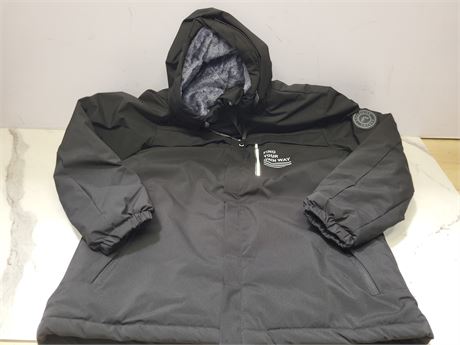 LG Black Winter Jacket with Hood