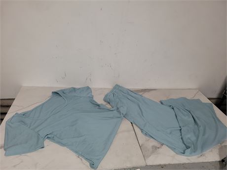 (L) Blue Pajama Set