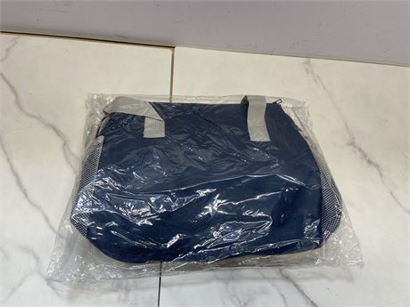 Navy Blue Large Tote Bag