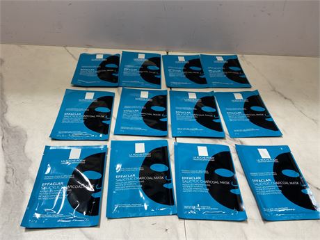 Lot of 12 La Roche-Posay Masks