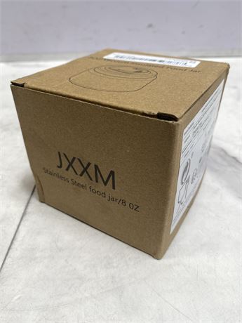 JXXM Stainless Steel Food Jar