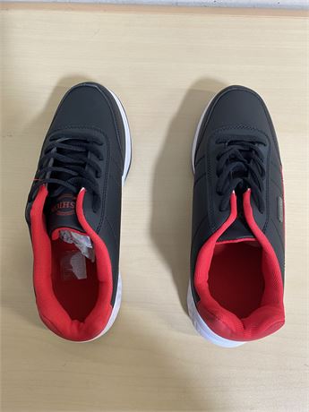 size 7 men’s-Black and Red Sneakers
