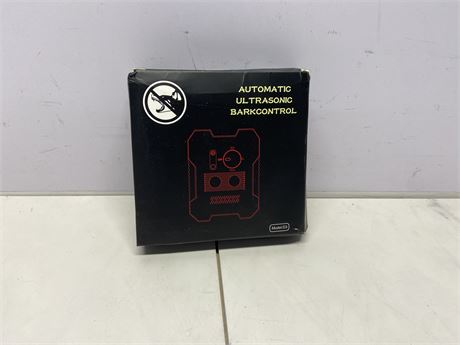 Automatic Ultrasonic Bark Control
