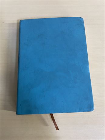 Blue Hardcover Notebook