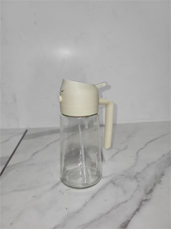 Glass Oil Dispenser with Handle