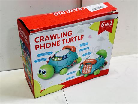 Crawling Phone Turtle Toy