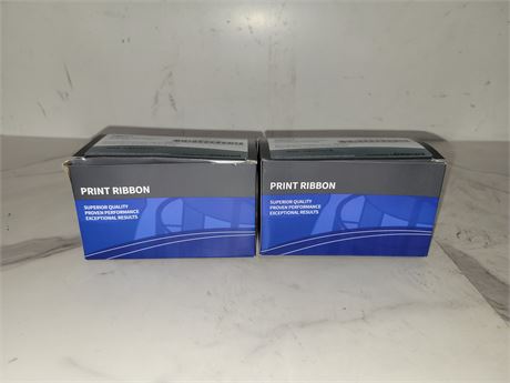 Lot of 2 Print Ribbons