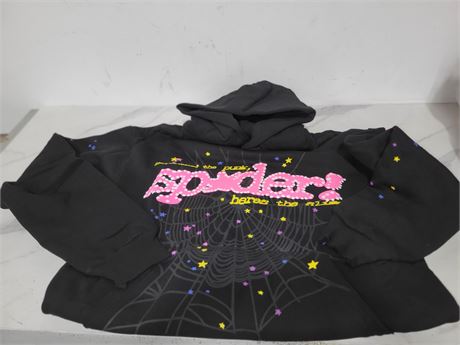 (L) Black Spider Hoodie