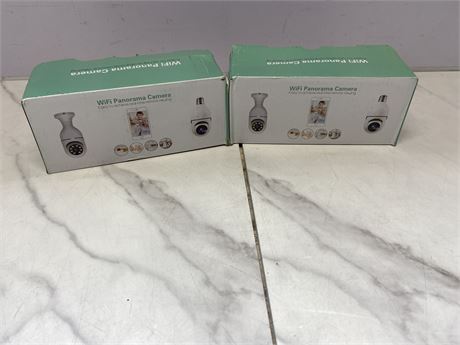 Lot of 2 WiFi Panorama Cameras