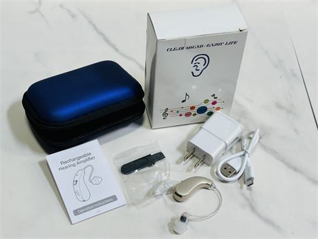 Rechargeable Hearing Amplifier Kit